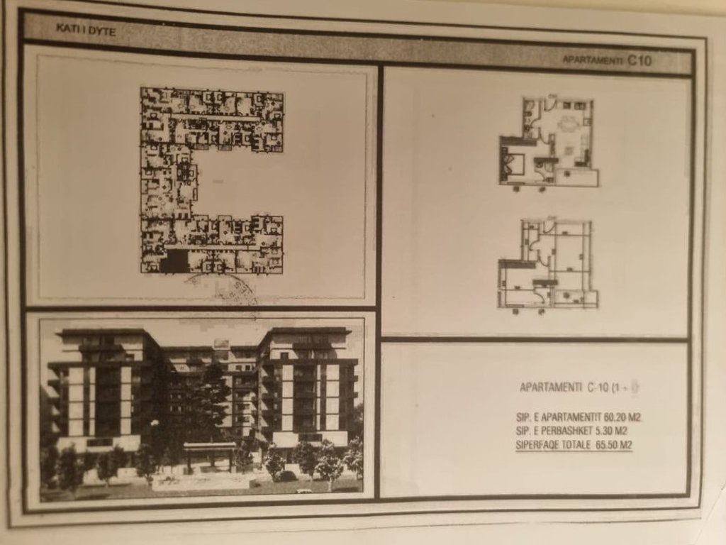 Shitet apartament 1+1 me post parkimi në Rezidencën Sael, Golem