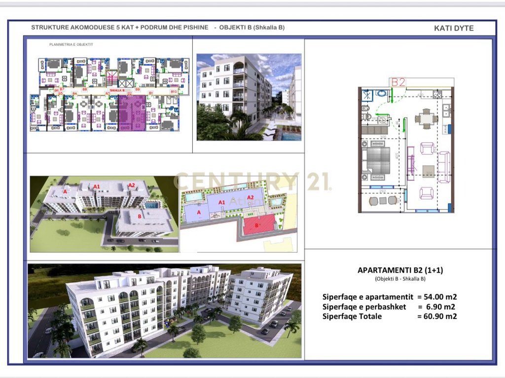 FILLUAN SHITJET! APARTAMENT 1+1NE REZIDENCEN ME TE RE NE GOLEM  !