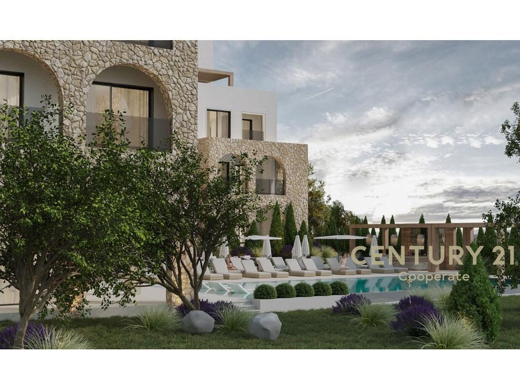 GATI PER BANIM - SHESIM APARTAMENT 1+1 ME PAMJE BALLORE NGA DETI, KAMARÉ, RADHIME -30M NGA DETI.