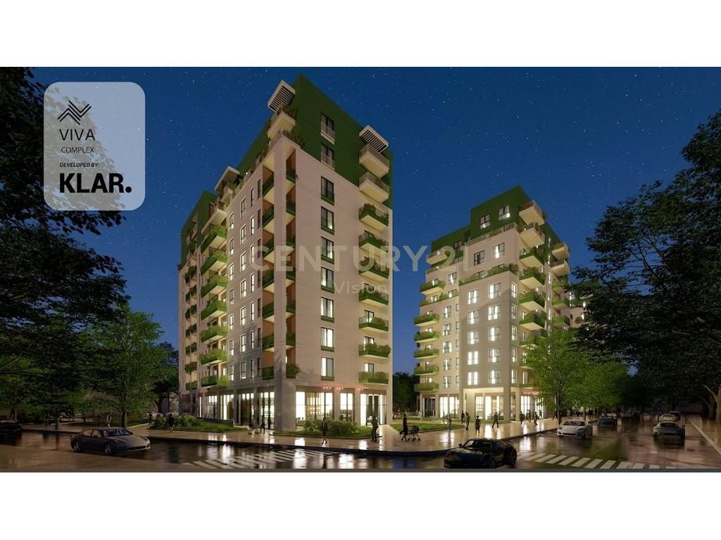 Apartament 2+1 për shitje tek Viva Complex, Tiranë | 97.7 m²
