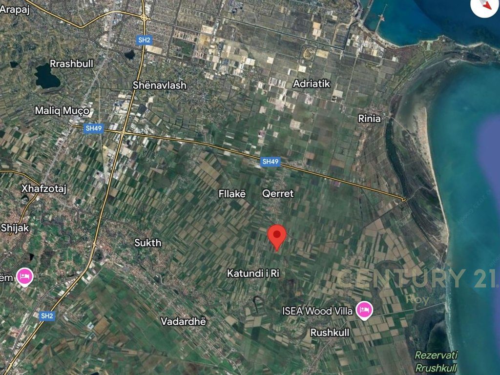 Tokë për Shitje në Periferinë e Durrësit - 220000€ | 20000 m²