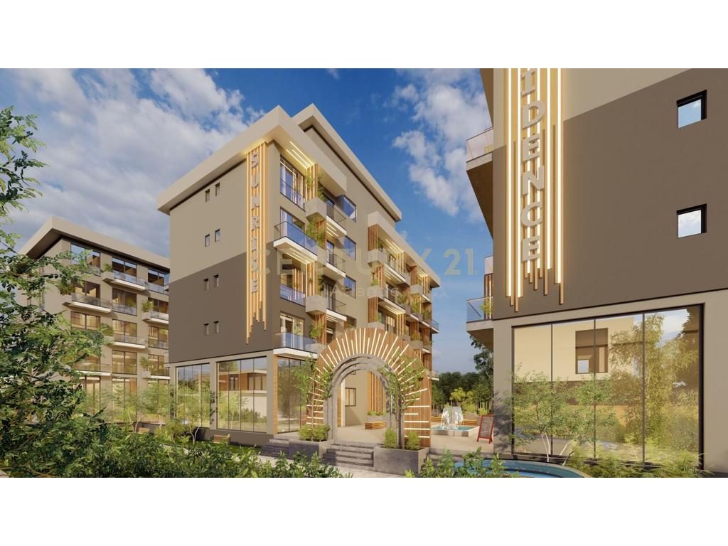 SUNRISE RESIDENCE Apartament 1+1 Për Shitje në Mali i Robit, Durrës ME KESTE