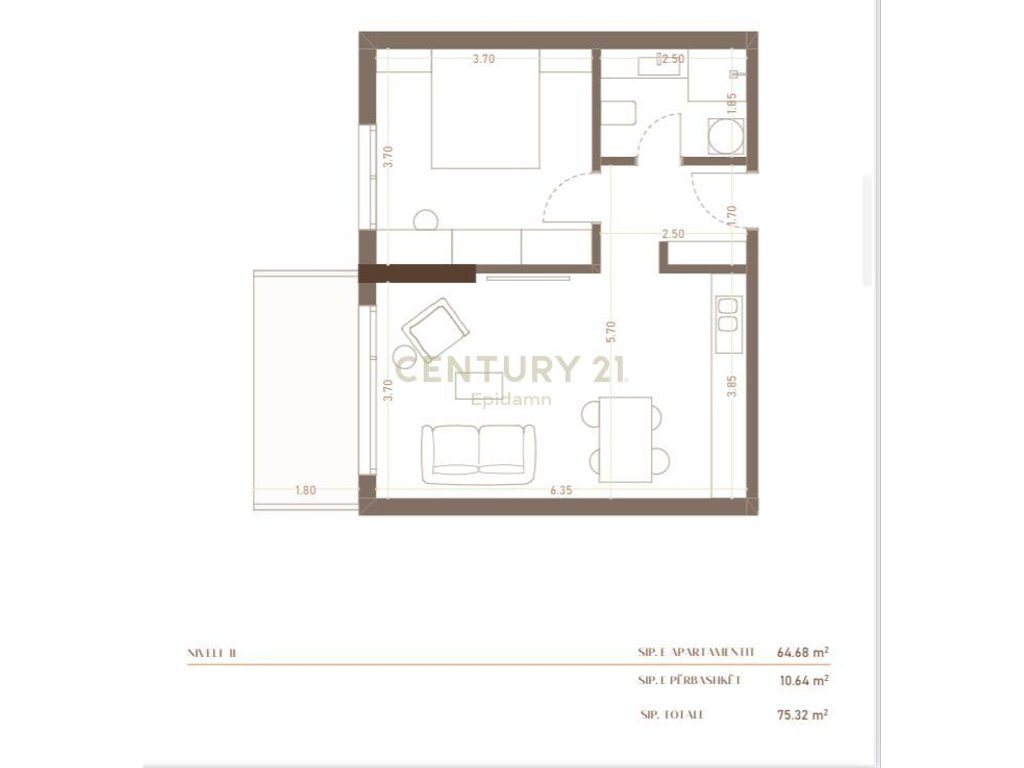 Apartament 1+1 për Shitje tek residenca ''HERA ''! 
Mundesi pagese me keste !