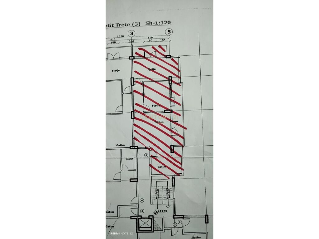 SHITET APARTAMENT 2+1+2 PRANE KINOTEATRIT ,VLORE!!!