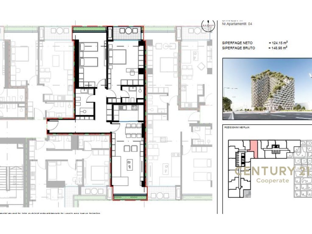 SHESIM APARTAMENT 2+1+2 TE "LION REZIDENCES 2"