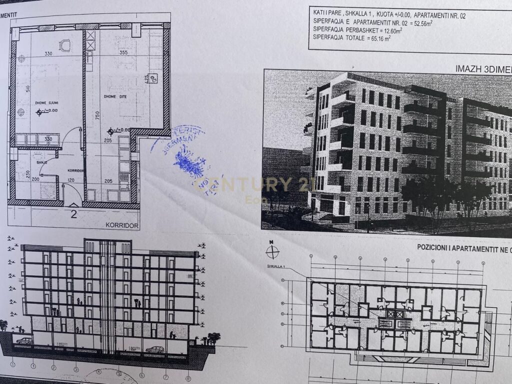 SHITET APARTAMENT 1+1 NE GOLEM!