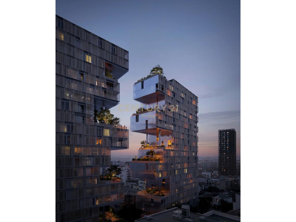 Apartament 2+1+2 Për Shitje në Myslym Shyri, Split Tower