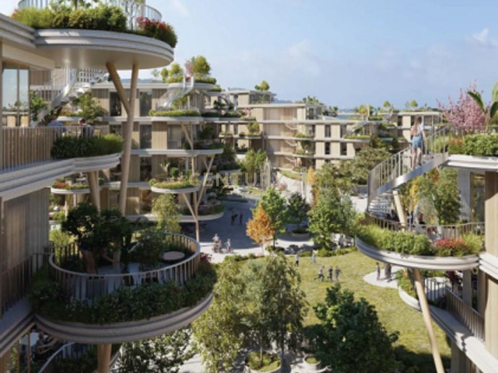 SHITET APARTAMENT 1+1 TEK REZIDENCA 1000 ISLANDS, PRANE TEG.