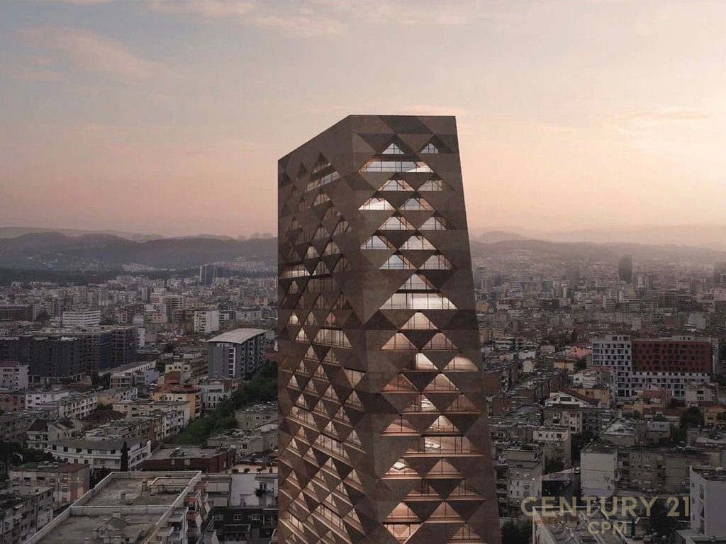 SHESIM APARTAMENT 2+1 ME POST PARKIMI TEK TIRANA TOWER!