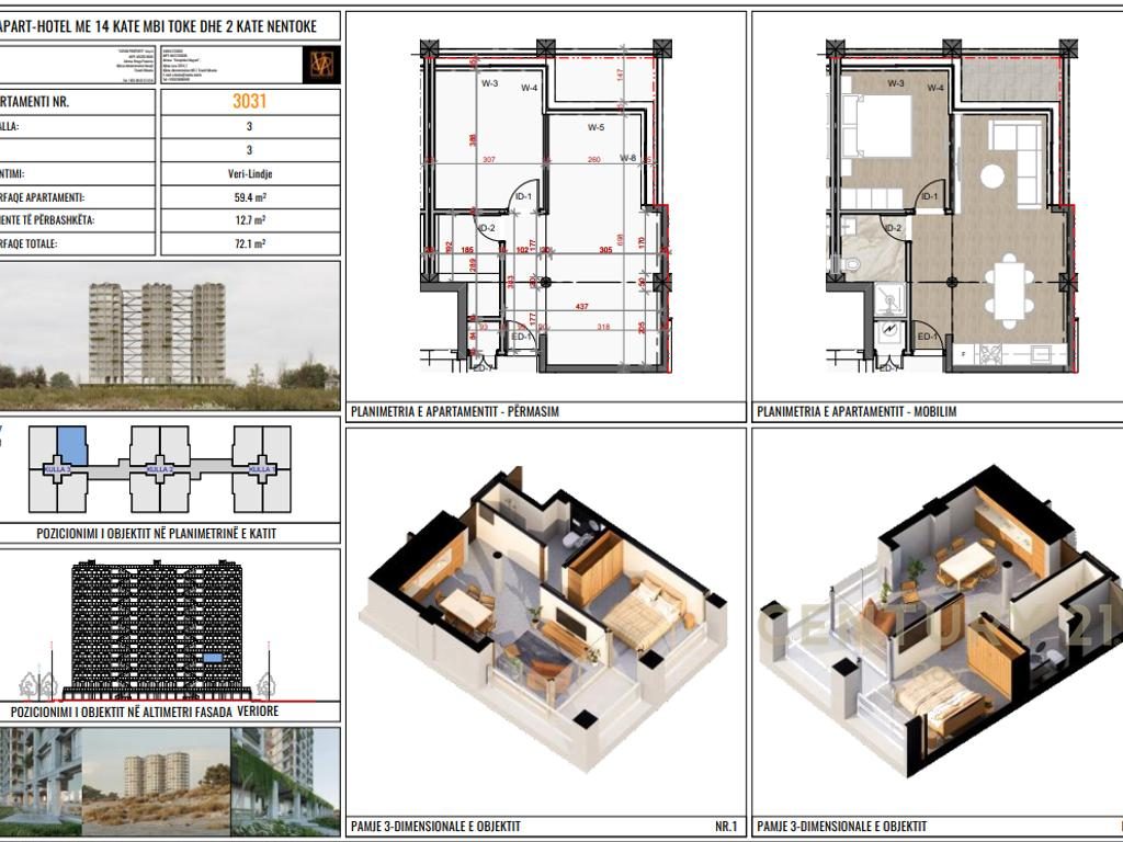 3 GARDENS RESIDENCE , INVESTIMI I VITIT NË BREGDET – REZIDENCA ELITARE NË QERRET  !!