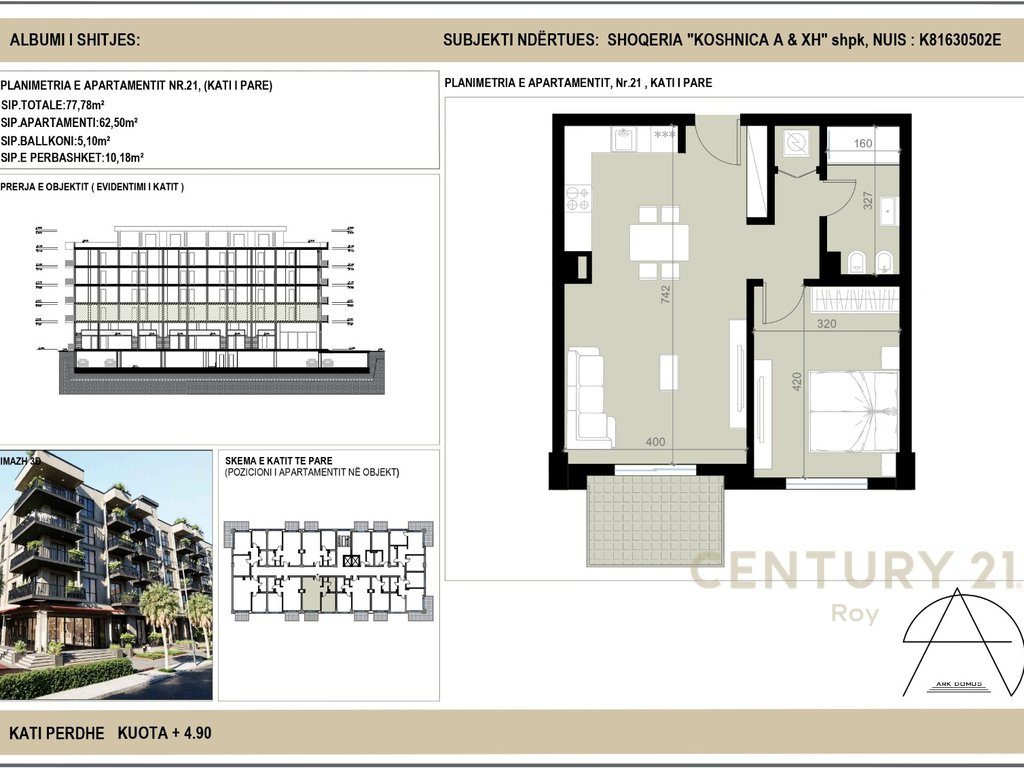 "ROADSIDE" RESIDENCE NE GOLEM, FILLUAN REZERVIMET NE RESIDENCEN ME TE RE, MUNDESIA PAGESE ME KESTE !!! - Century 21 Alba...