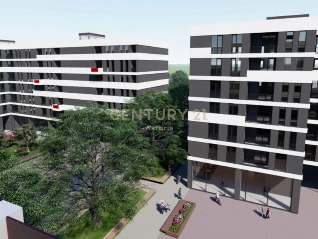 Shitet apartament 2+1+2 tek Riviera Residence ,Kamez