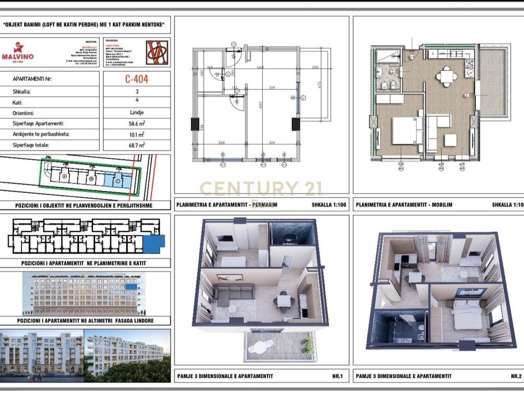 LA MER RESIDENCE NE GOLEM SHITET APARTAMENT 1+1 !