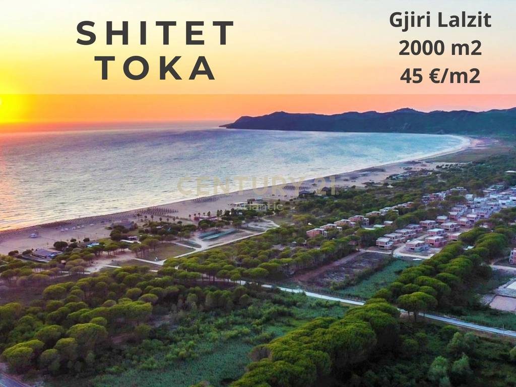 Shiten 2000 m2 toke ne Gjirin e Lalzit, Durres