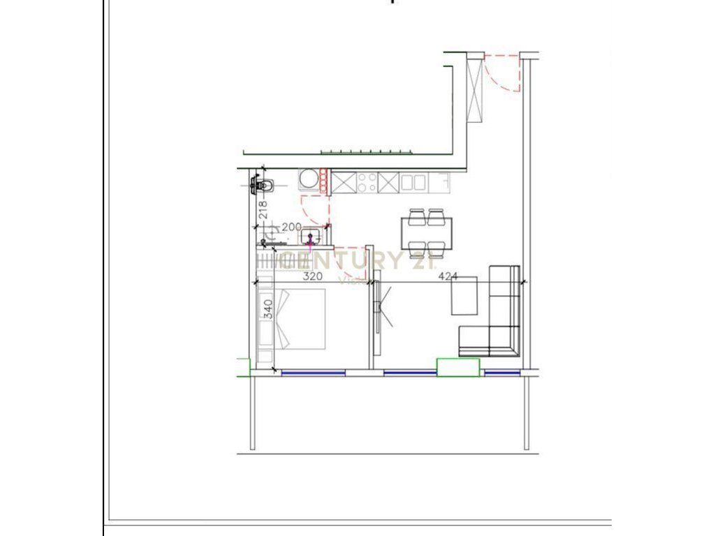 Apartament 1+1 Në Shitje tek "Prishtina Tower" në Shëngjin- 86,720€ | 82.59 m²