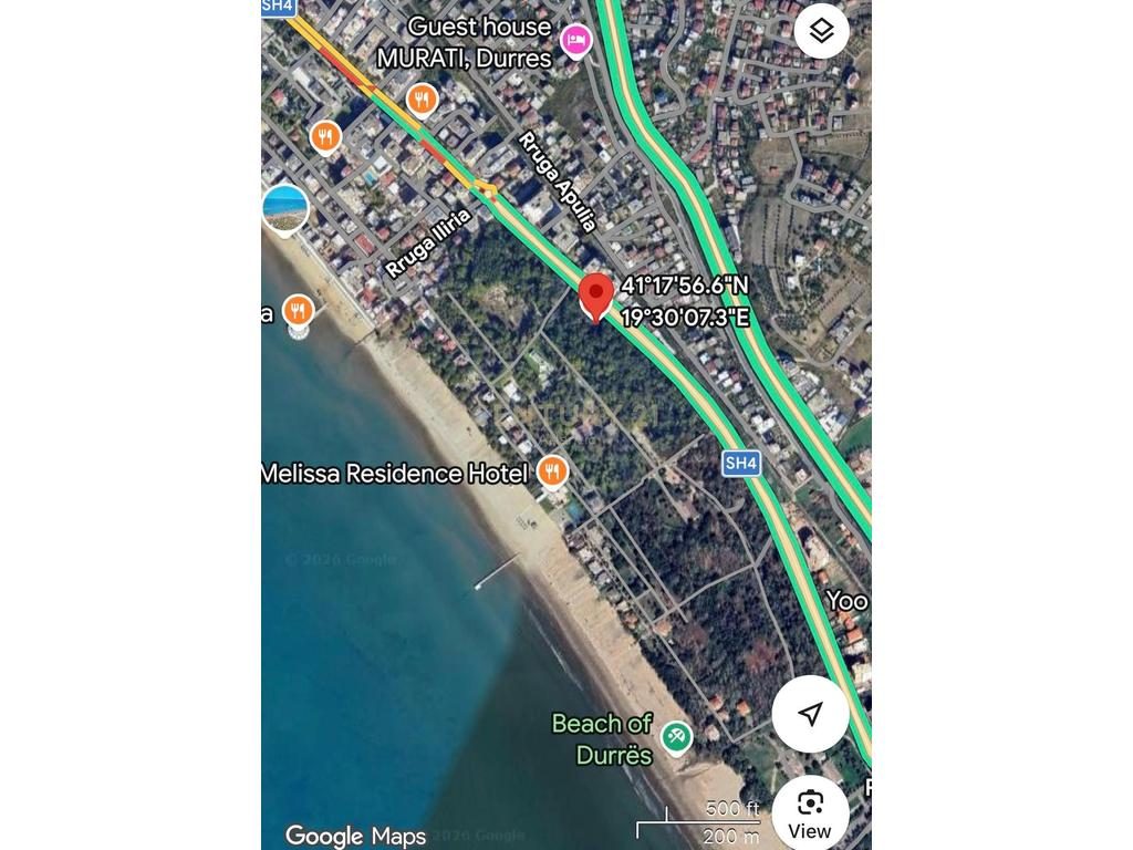 Tokë TRUALL  Për Shitje në Plazh, Durrës - 250,000€ | 1050 m²