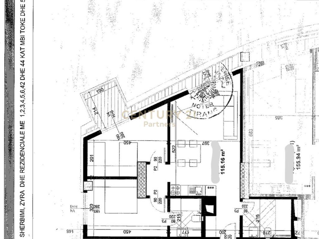 SHESIM APARTAMENT 2+1-KULLA PREMIUM THE 44, Rr "Dritan Hoxha"