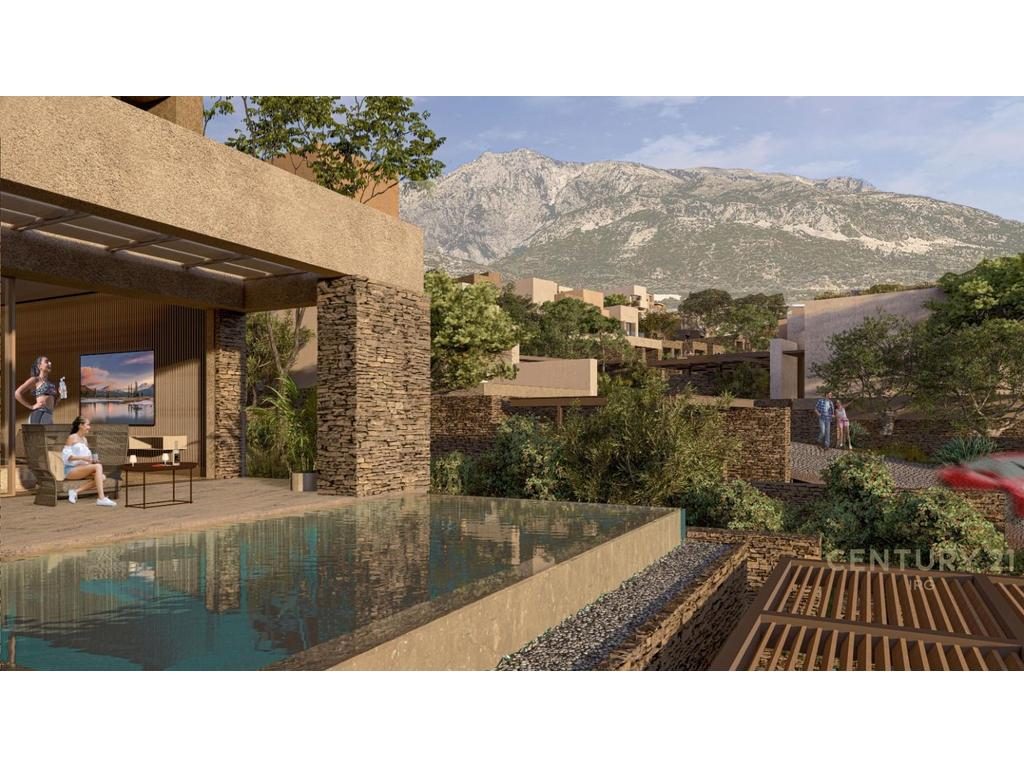 APARTAMENT 2+1+2 ME VERANDE+PISHINE PER SHITJE NE GREEN COAST!