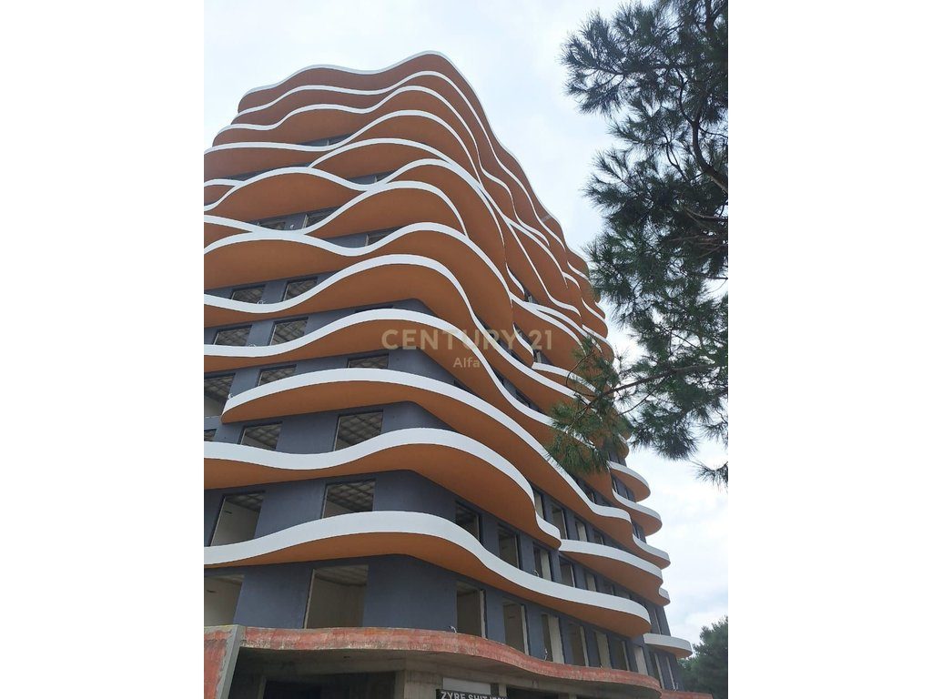 Shitet Apartament 1+1 tek “The Wave” Residence – Rana e Hedhun, Shëngjin