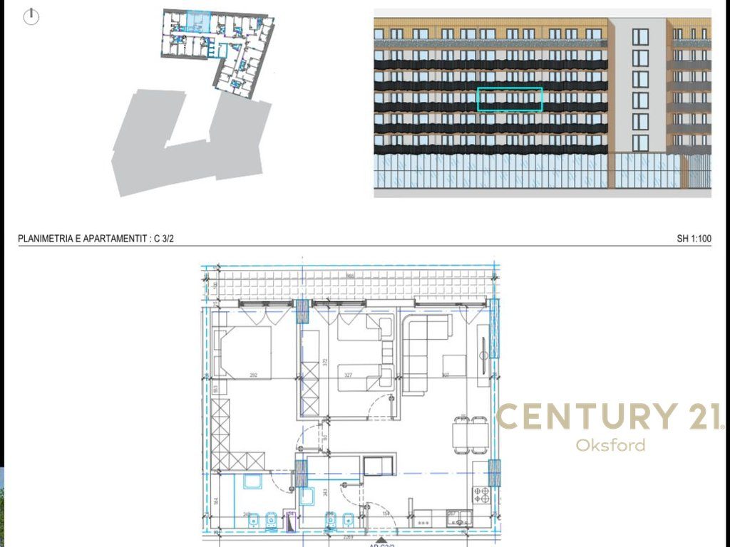 Apartament 2+1 Për Shitje në Paskuqan, Tiranë - 115,500.00€ | 105.14 m²