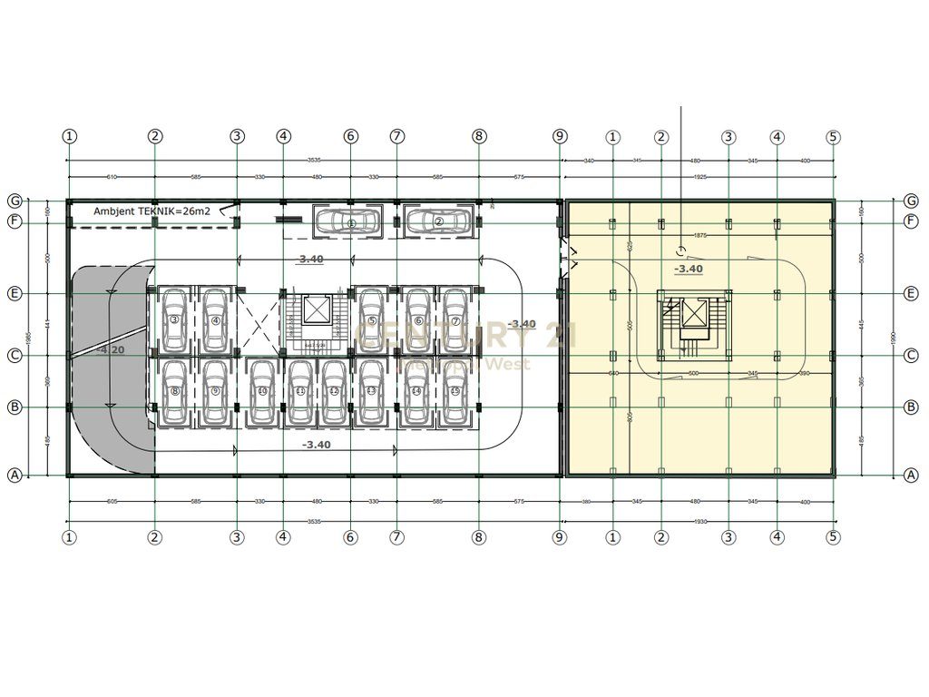 Parkim For Sale në Kombinat, Tiranë - 210.000€ | 394 m²