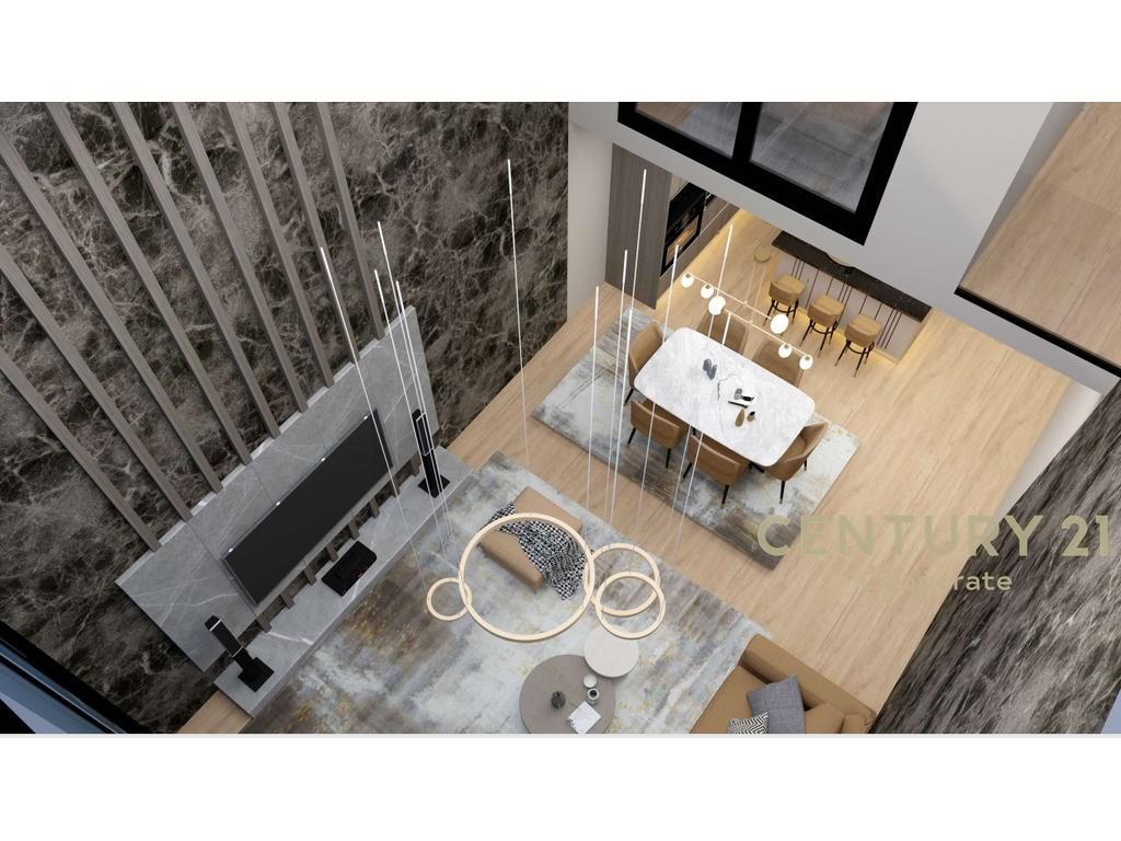 SHESIM DUPLEX 78.5 m²  - 2+1+1 - RADHIME - VIJE E PARE ME DETIN