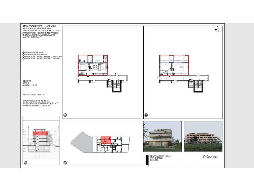 KSAMIL, SHESIM APARTAMENT 1+1
