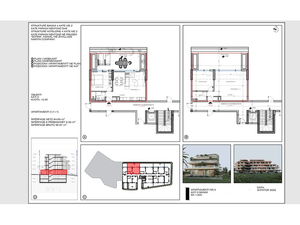KSAMIL, SHESIM APARTAMENT 1+1