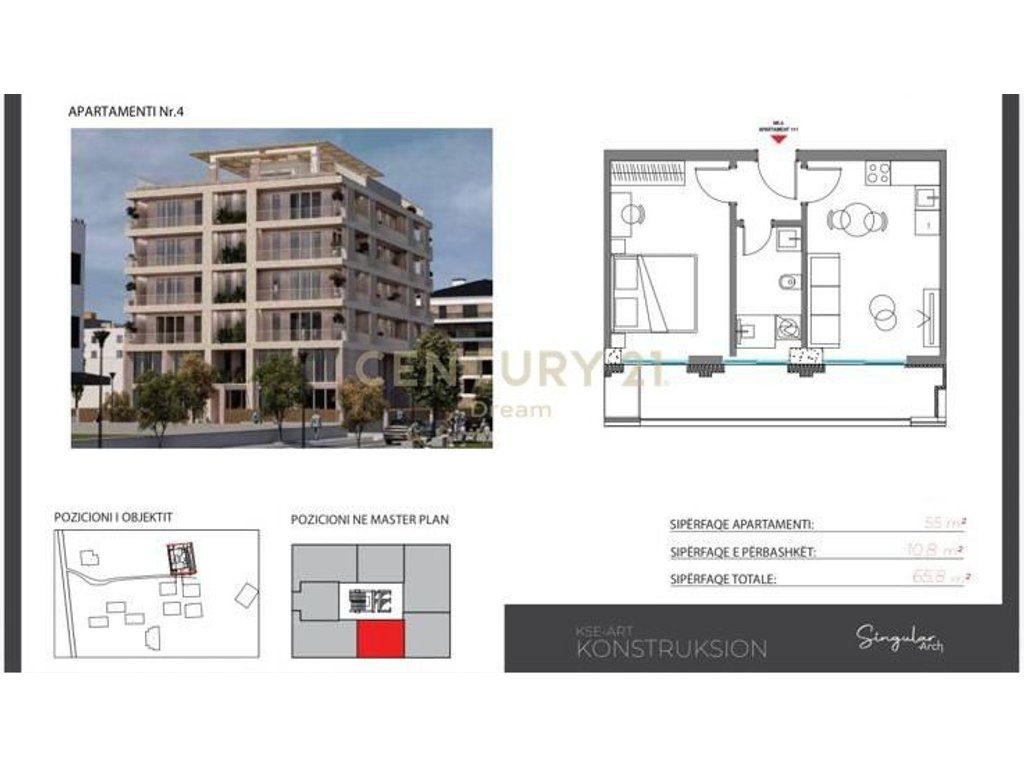 SHITET APARTAMENT 1+1 NË RADHIMË, VLORË