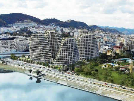 LAKE VIEW ,LIQENI TIRANES JAPIM ME QIRA 4 POSTE PARKIMI ,KULLA B KATI -1