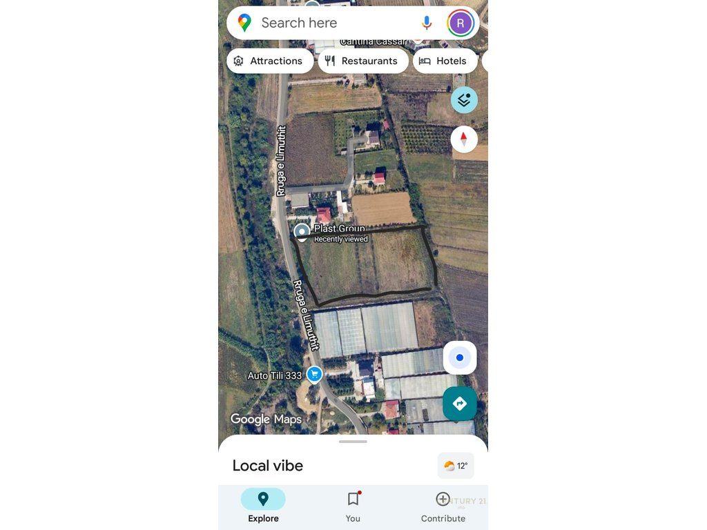 Toke Industriale per shitje ne Kashar prane City Park!