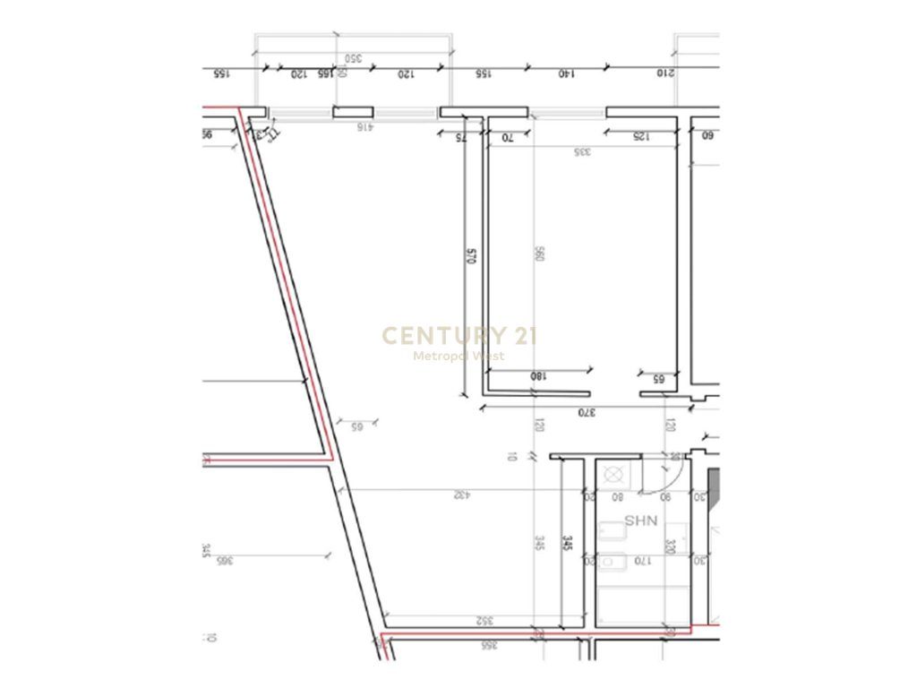 APARTAMENT 1+1 PËR SHITJE TEK REZIDENCA "PORTA E RE" NË SAUK TË VJETËR