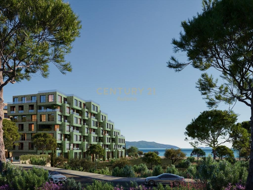 Apartament 1+1 për Shitje në Projekt të Ri me Pamje Anësore në Radhimë