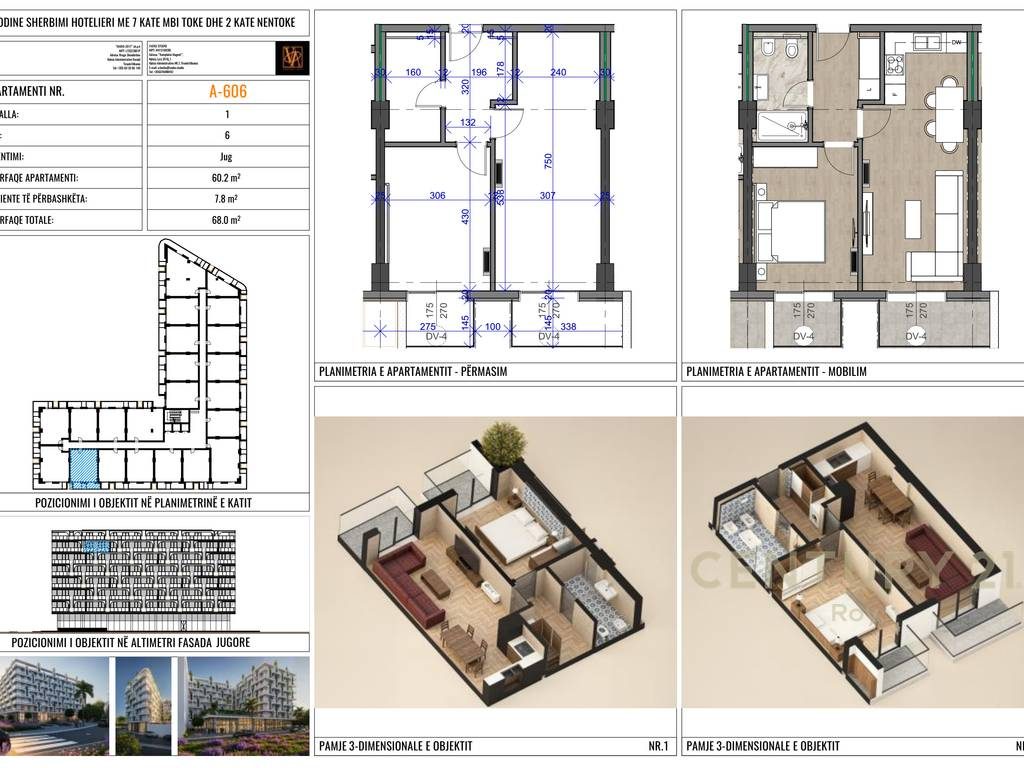 APARTAMENT 1+1 PER SHITJE NE GOLEM! MUNDESI PAGESE ME KESTE!