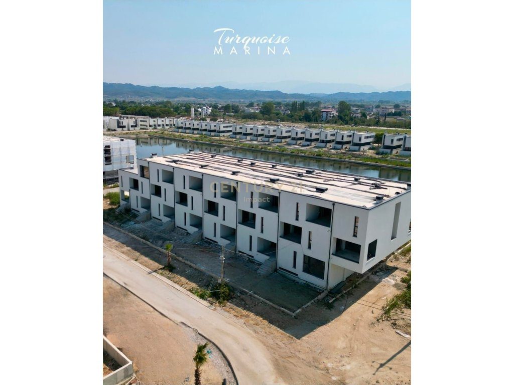 SHESIM APARTAMENT 1+1 TEK TURQUOISE MARINA, GJIRI I LALEZIT