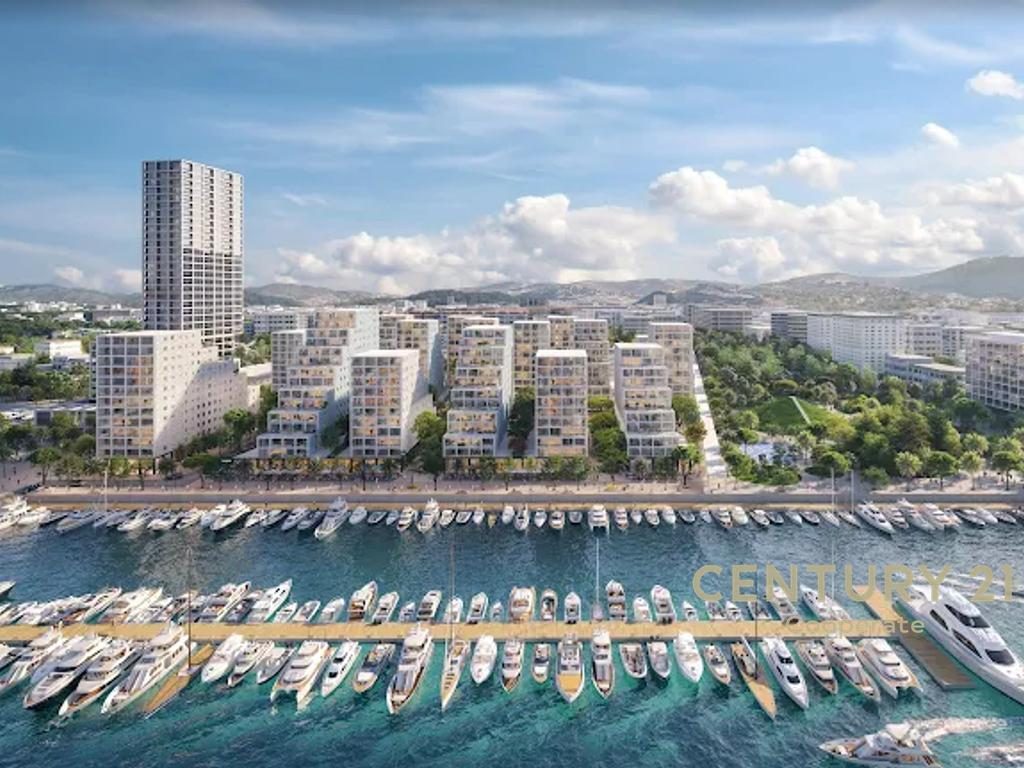 SHESIM APARTAMENT 1+1 ME PAMJE NGA DETI & POST PARKIMI - VLORA MARINA