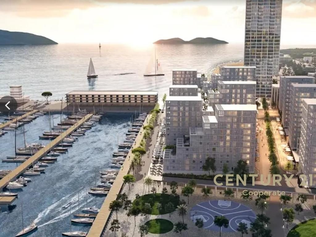SHESIM APARTAMENT 1+1 ME PAMJE NGA DETI & POST PARKIMI - VLORA MARINA