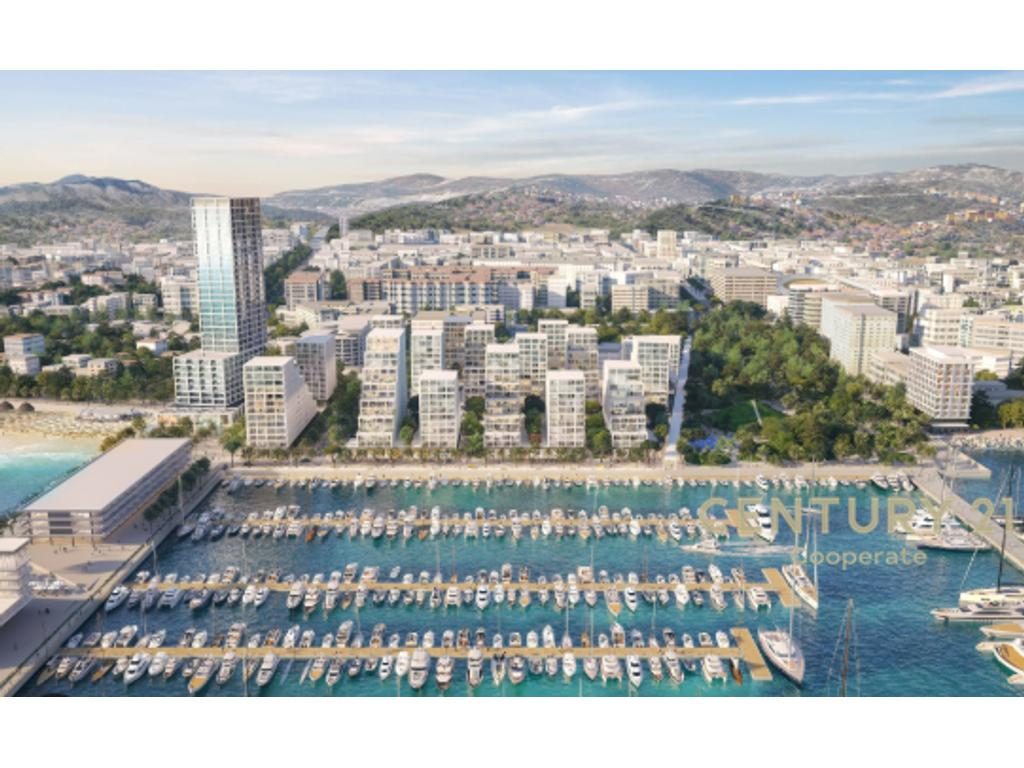 SHESIM APARTAMENT 1+1 ME PAMJE NGA DETI & POST PARKIMI - VLORA MARINA