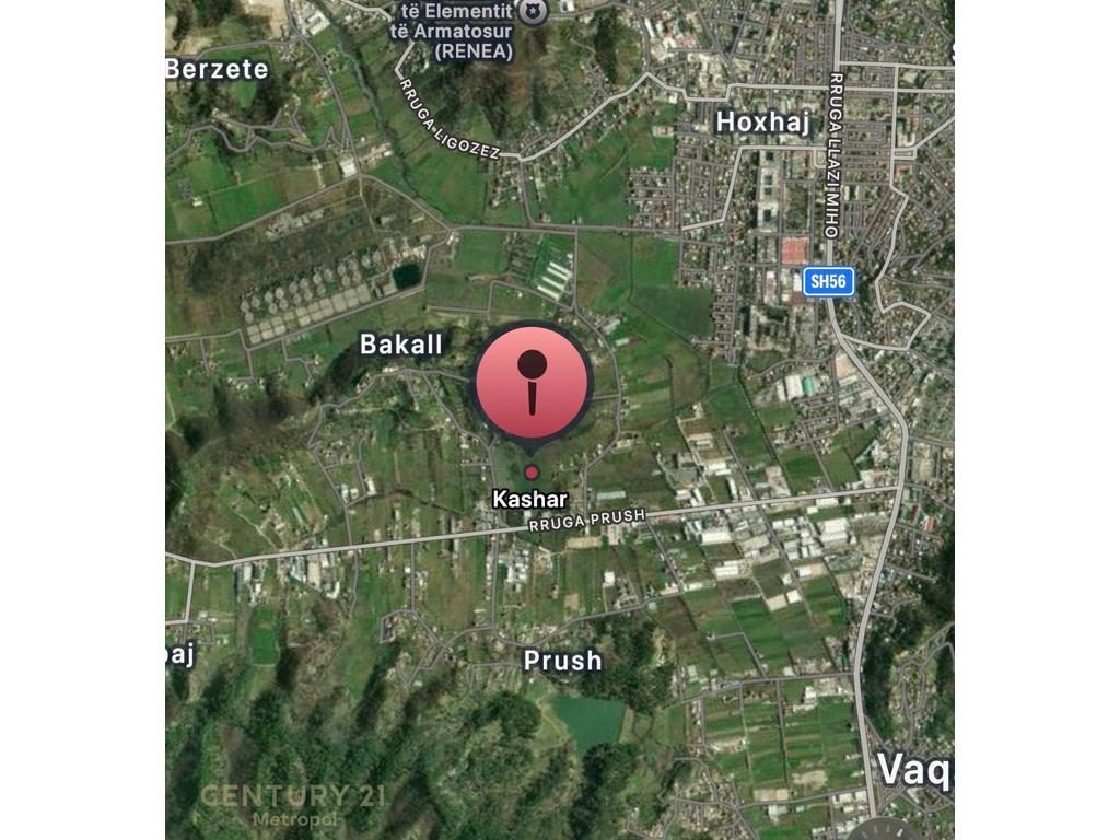 Tokë për shitje në zonën e Kasharit, Tiranë