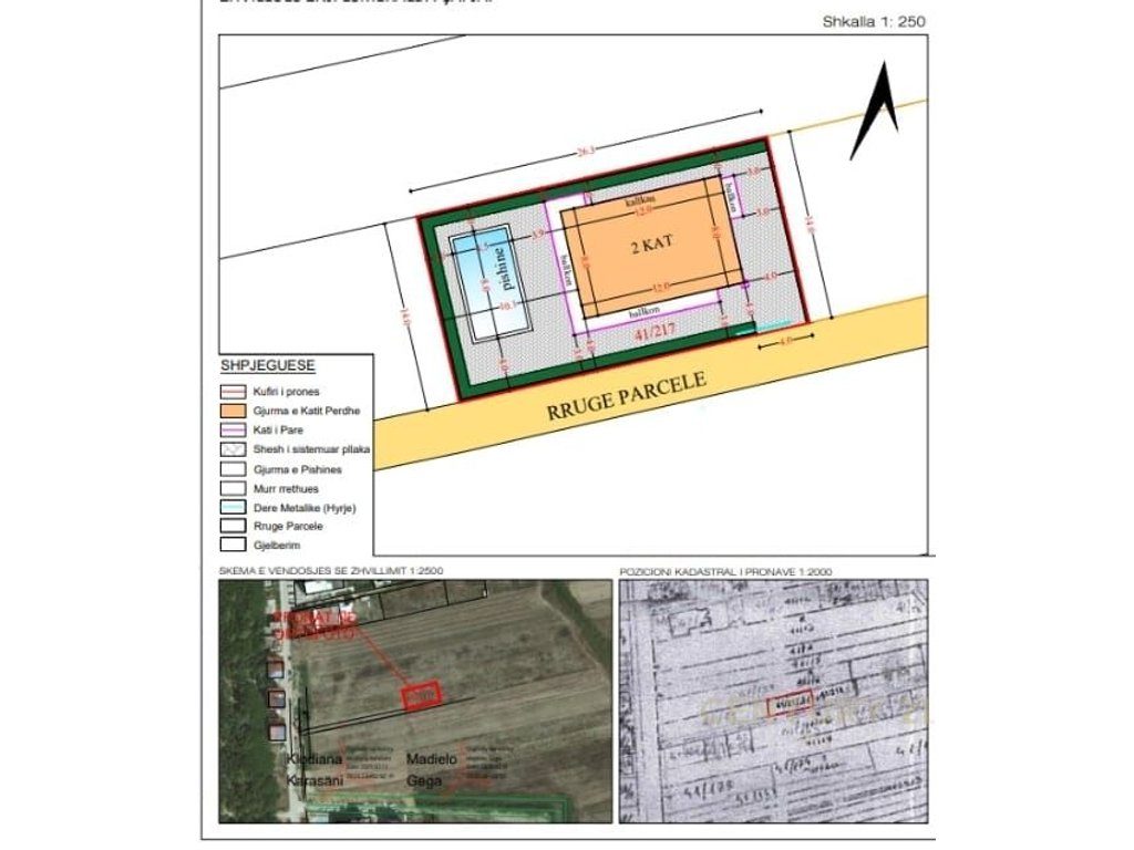 TOKE PER SHITJE NE SPILLE ME PROJEKT VILE TE GATESHME  366m² |60000€