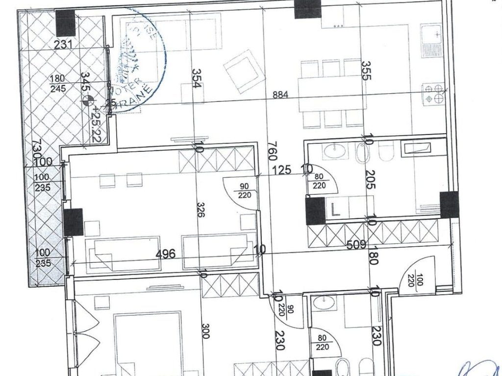 Shitet Apartament 2+1 te Kompleksi Aura ne Rr. Dritan Hoxha