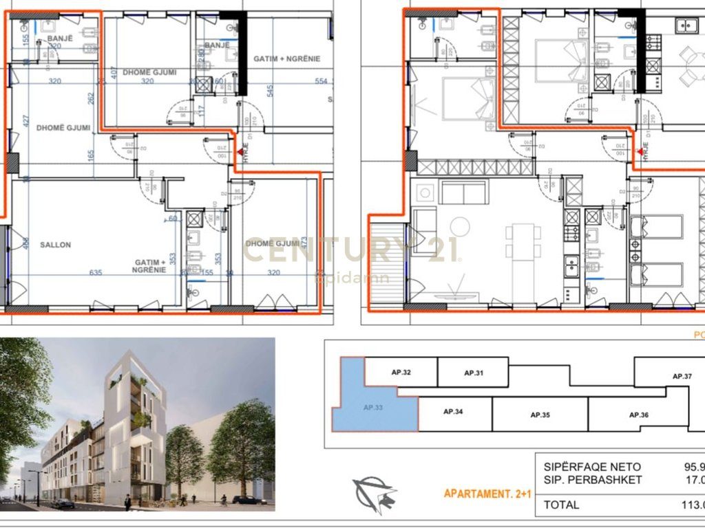 Iluminar Residence - Apartament 2+1 për shitje !!