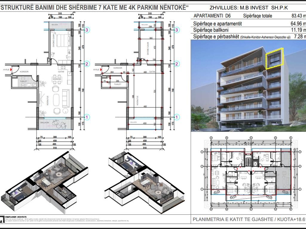 SARANDE, SHESIM APARTAMENT 1+1 NE RRUGEN "SKENDERBEU"