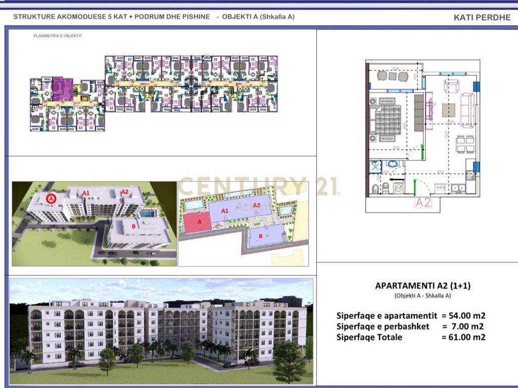 FILLUAN SHITJET! APARTAMENT 1+1 NE REZIDENCEN ME TE RE NE GOLEM  !