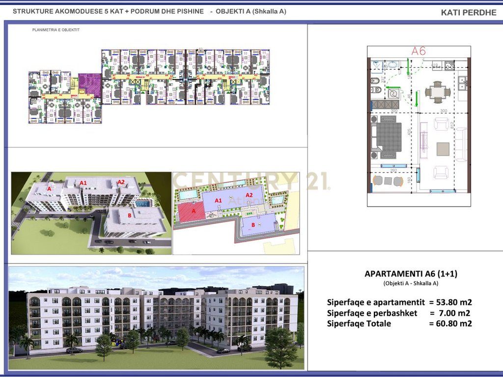 FILLUAN SHITJET! APARTAMENT 1+1 NE REZIDENCEN ME TE RE NE GOLEM  !