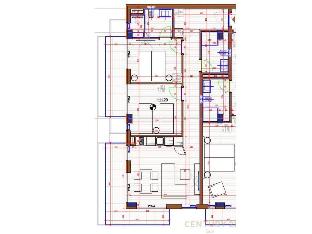 Apartament 2+1 Për Shitje në Sarandë, Rruga e Pestë - 150600€ | 104.1 m²
