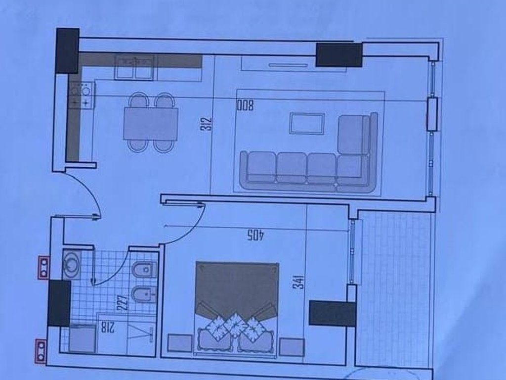 Paskuqan, Shitet Apartament 1+1 ne Rezidencen Monark!