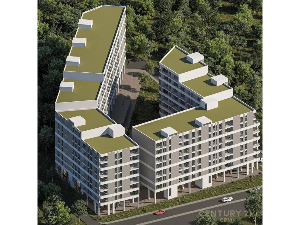 Shitet apartament 1+1 tek rezidenca Forest tek rrethi i Shkozes!