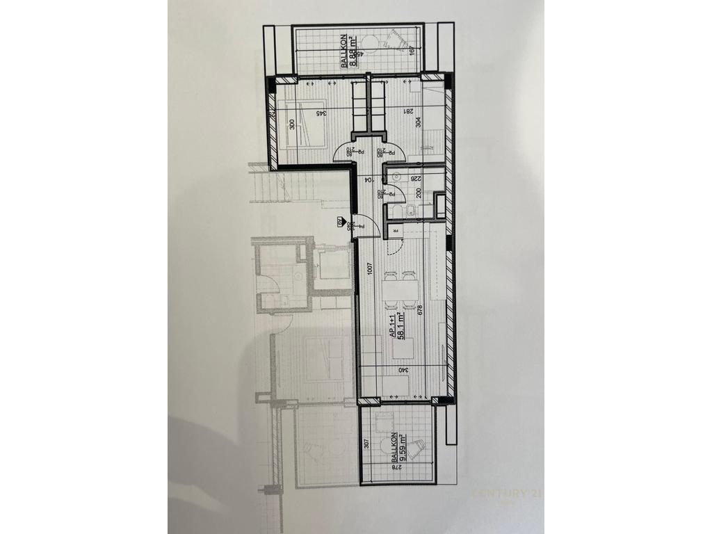 Sarandë, Shitet apartament  2+1