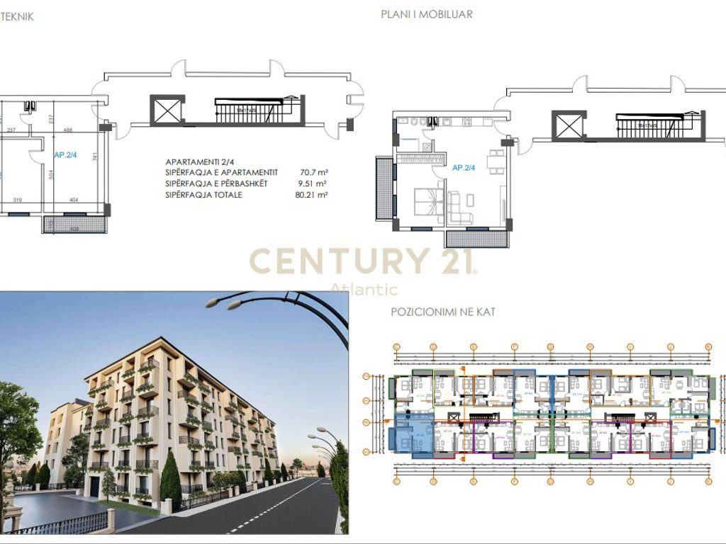 Apartament 1+1 Për Shitje ndertim i ri në Golem, Durrës - 96,320€ | 80.21 m²